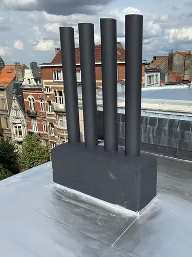 Travaux de toiture avant / après