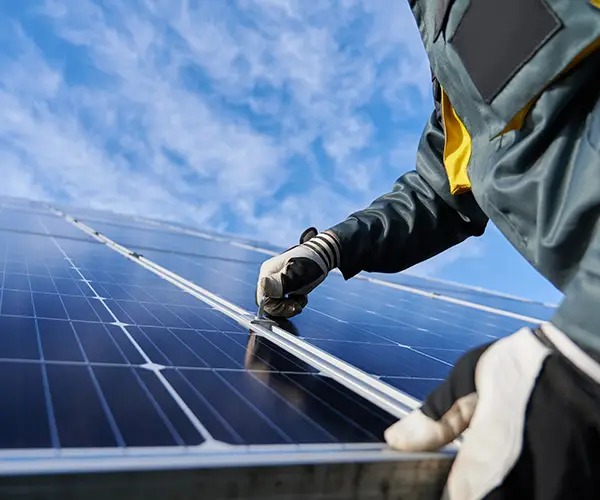 Installation de panneaux solaire